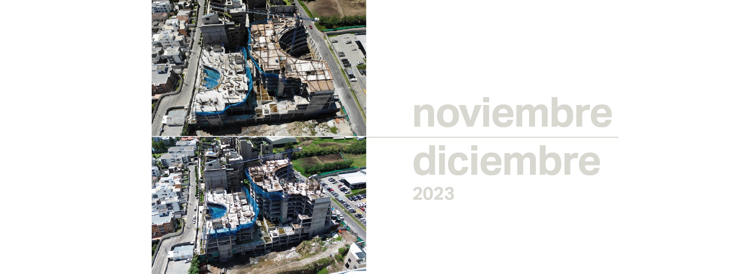 aquarela avance de obra noviembre diciembre 2023